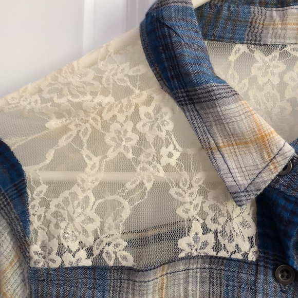 Mudd Western plaid shirt - Picture 3 of 5